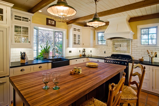 Butcher Block Kitchen Island