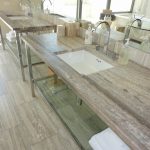 Travertine Slab Counter Top